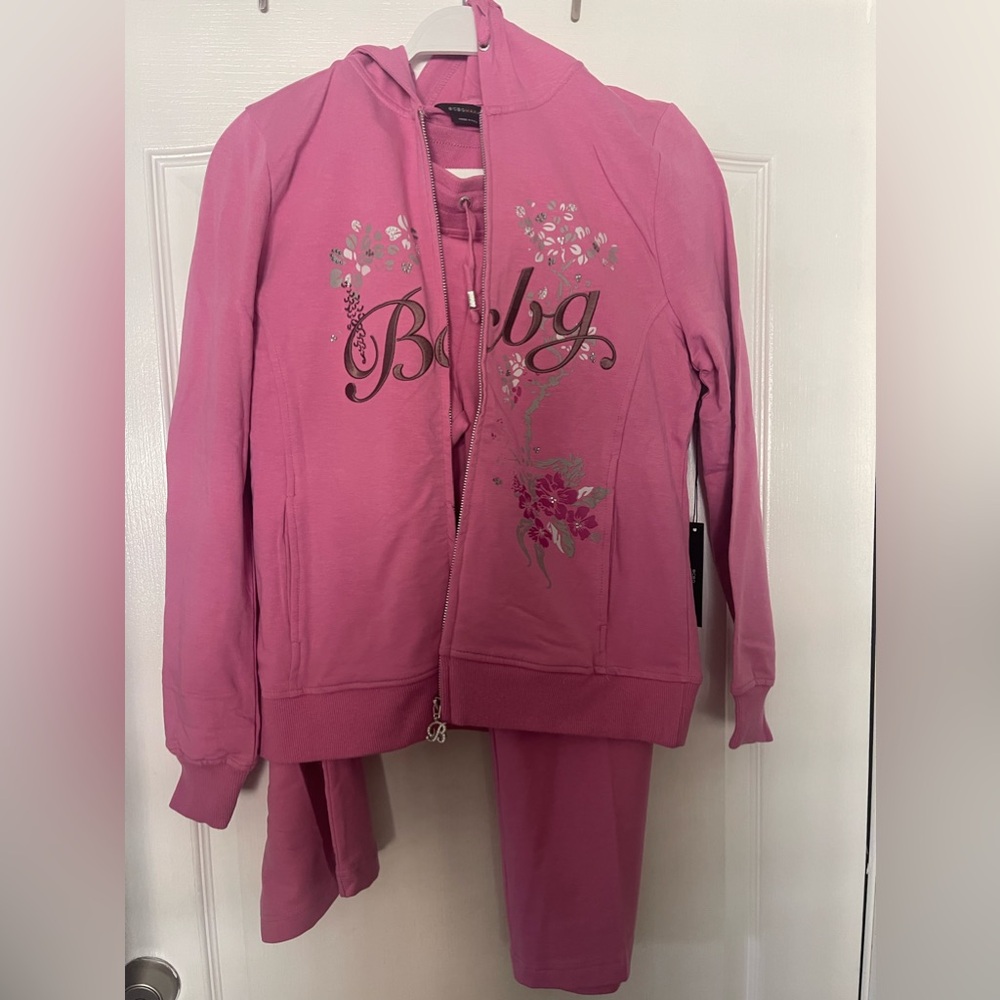 NWT pink BCBG set